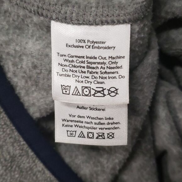 EDDIE BAUER MENS FLEECE PULLOVER SIZE M - Picture 5 of 6